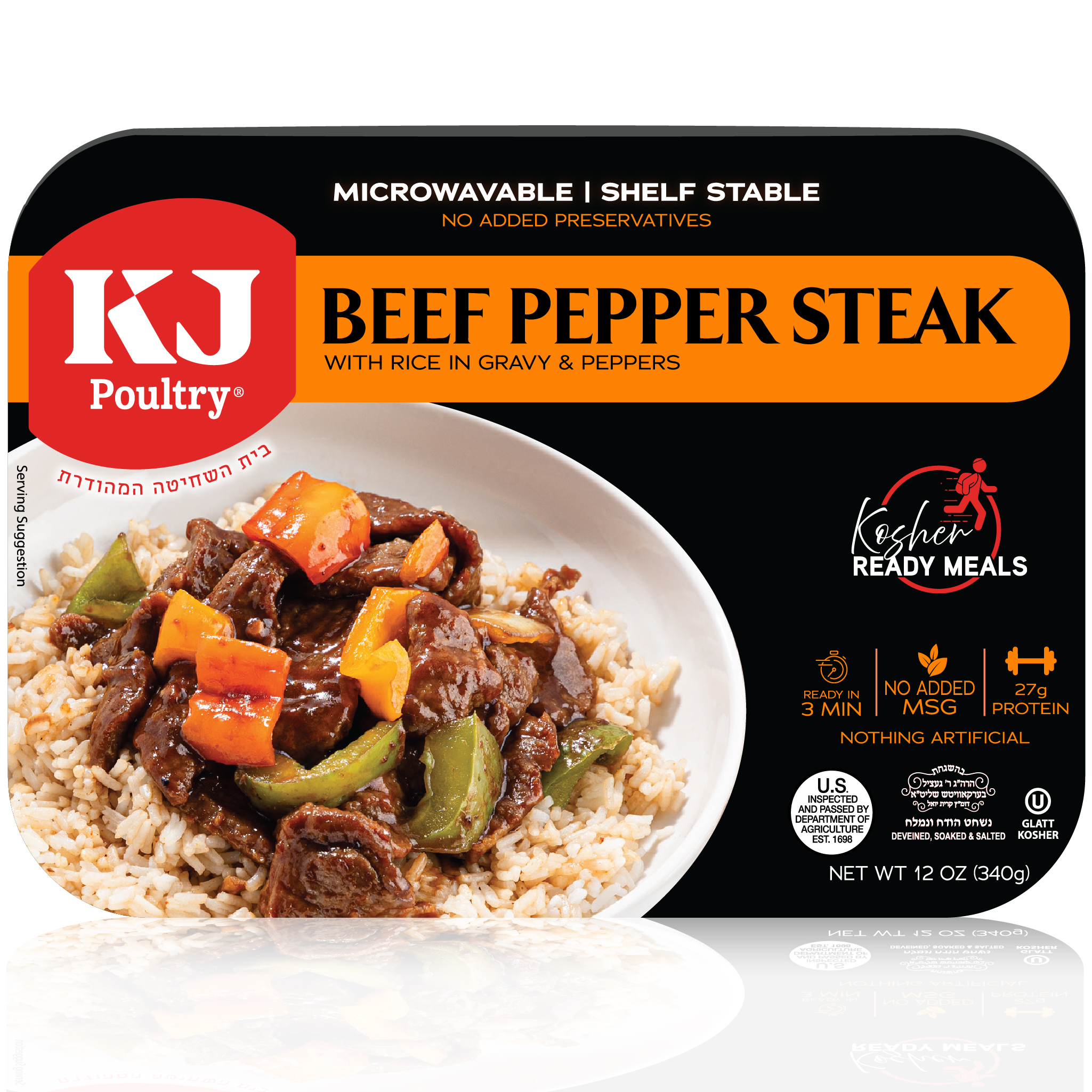 KJ Beef Pepper Steak