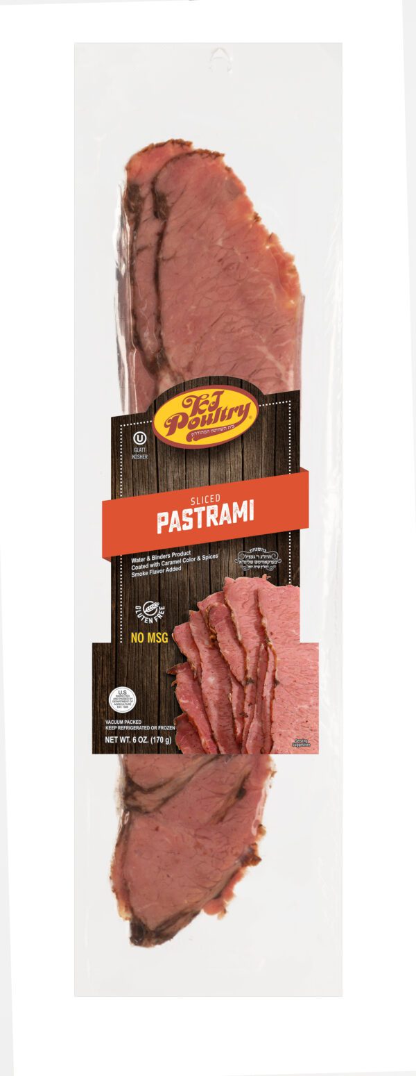 Sliced Beef Pastrami, 6 Oz – KJ Poultry