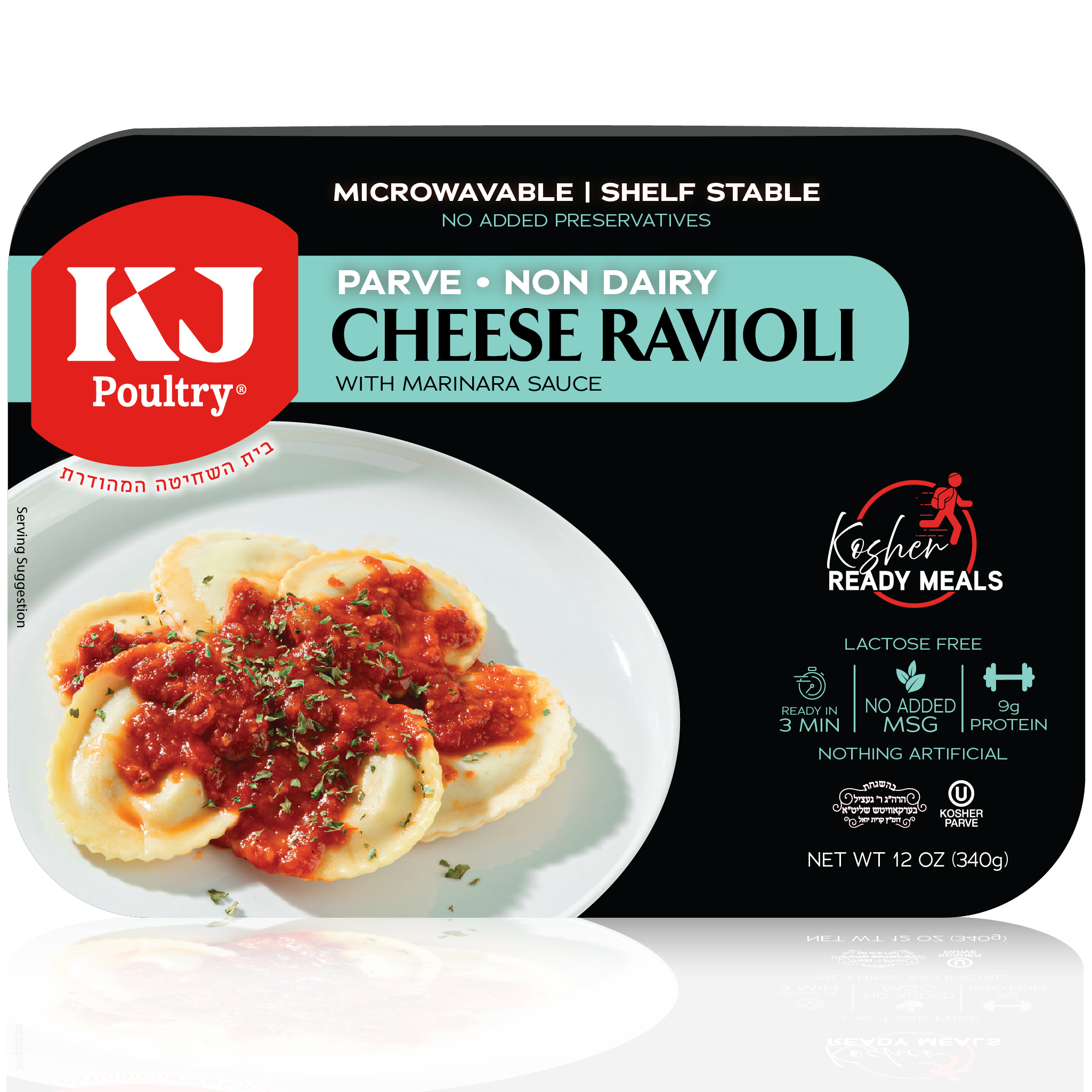 KJ Parve Cheese Ravioli