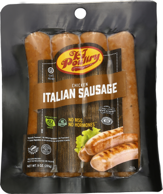 KJ Poultry Kosher Italian Chicken Sausage (11300)